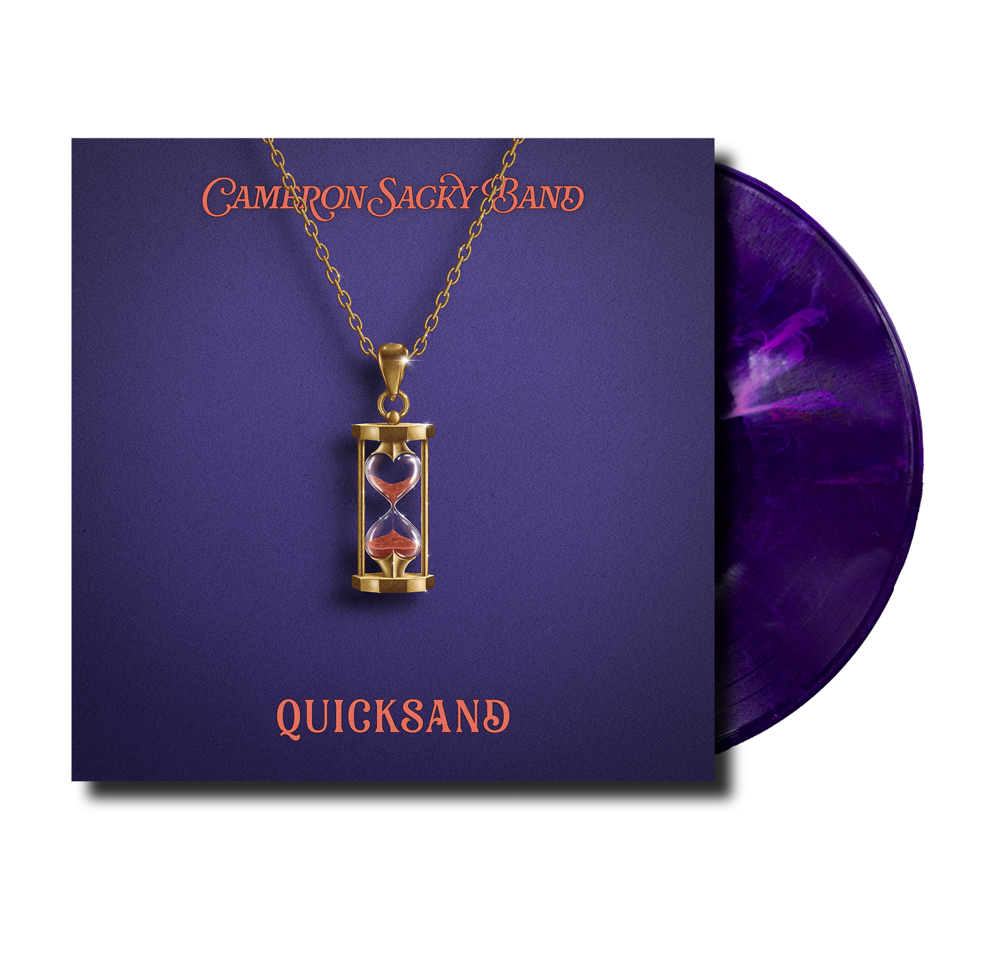 Quicksand Vinyl - Limited Edition Signed Purple Swirl